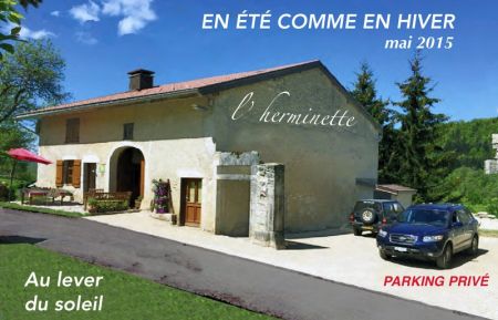 G&icirc;te n&deg;G1726 Lesch&egrave;res - Jura - Arriv&eacute;e &agrave; l'Herminette au printemps