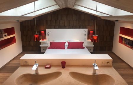 Atelier/loftG6019 Mournans-Charbonny - Jura - PARTIE CHAMBRE 
