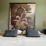 Chambre 1 avec lit en 180 (2 lits de 90 que l'on rapproche). Vue sur la nature environnante et le jardin.