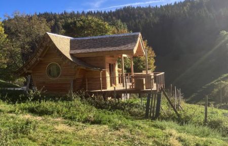 Cabane en boisG6025 La Pesse - Jura - photo