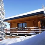 Le chalet en hiver.